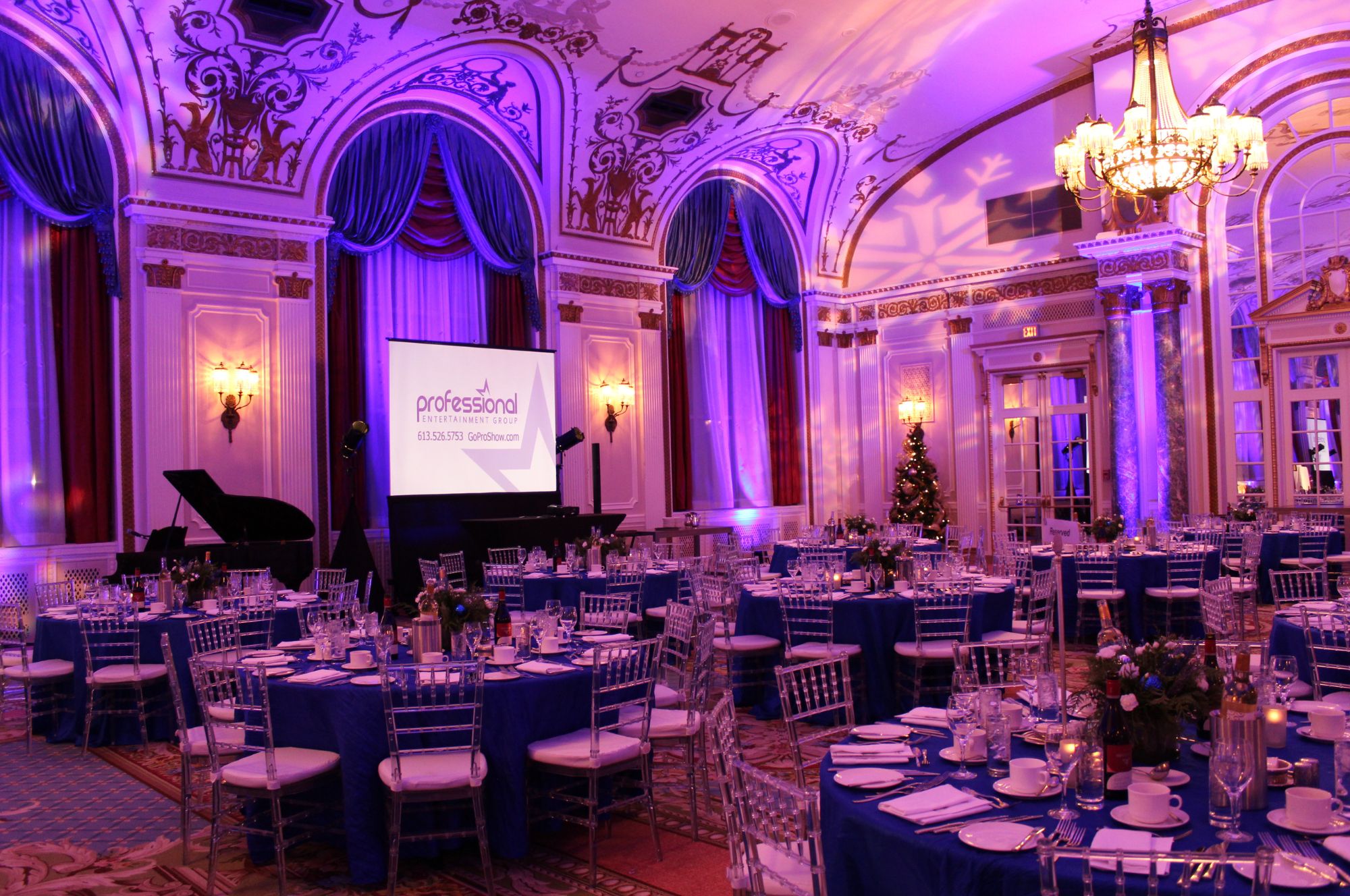 Chateau Laurier Ballroom Corporate Christmas Gala