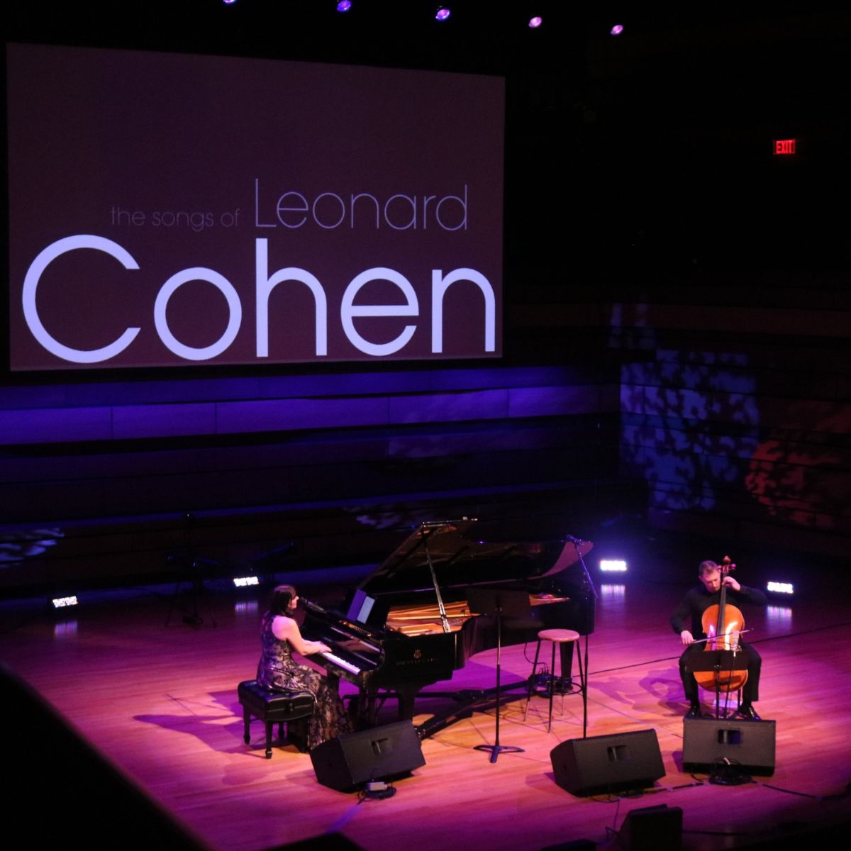 Kimberley Dunn performing at the Isabel Bader Centre for the Performing Arts in Kingston.