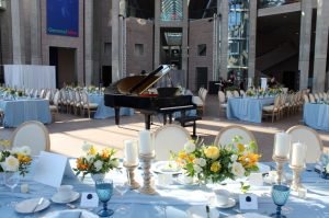 National Gallery of Canada Wedding in the Great Hall with Grand Piano