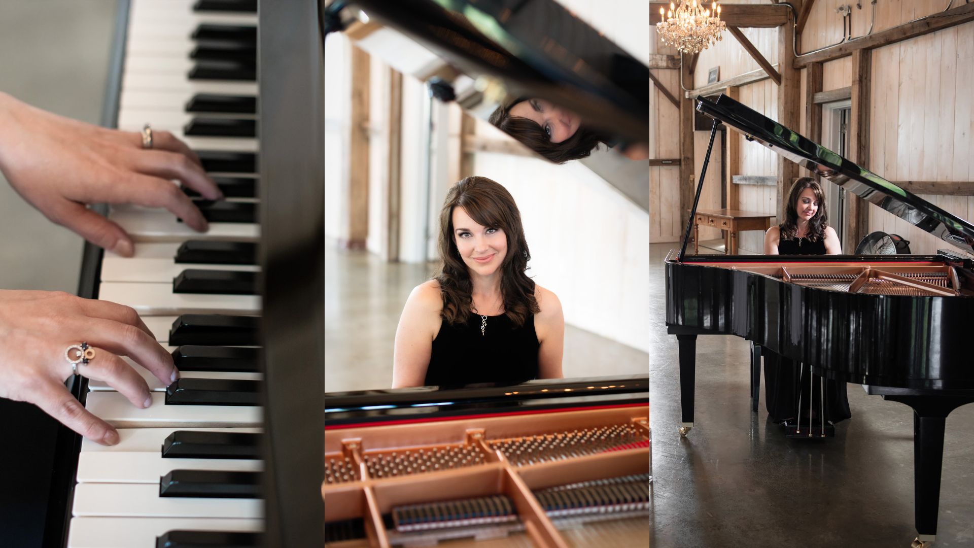Ottawa singer and pianist Kimberley Dunn performing live at Stonefields Estate